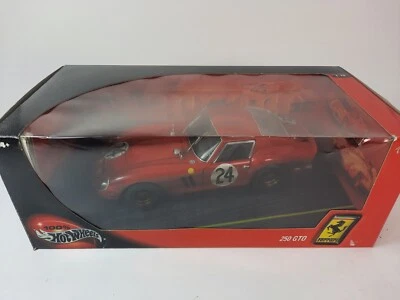 Hot Wheels Ferrari 250 LM #24 Blaton Van Ophem 24h Le Mans 1963 DIRTY 1/18 29754 - Immagine 1 di 3