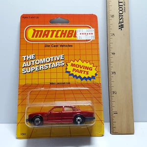 Vintage 1987 Matchbox Superfast #41 JAGUAR XJ6 w/ Opening Doors - Macau - Picture 1 of 7