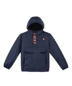 Lucky Brand NEW Peacoat Pop-Over Jacket Boys Size 4/5 Blue - Picture 1 of 3