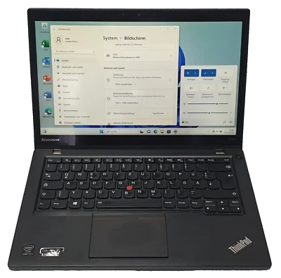 Lenovo T440s Windows 11 Notebook i7 2,10GHz 12GB 512GB Laptop mDP VGA USB3 14" - Bild 1 von 4