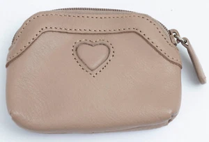 BOLSO DE MONEDAS BRIGHTON CUERO BRONCEADO MEDIO - Imagen 1 de 2
