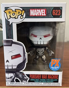 Funko Pop! #623 "PUNISHER WAR MACHINE" Marvel 2020 PX Previews Exclusive Vaulted - Picture 1 of 10