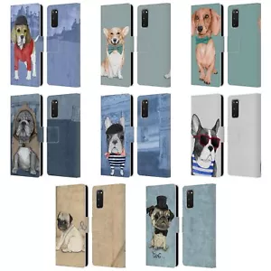 OFFICIEL BARRUF CHIENS ÉTUI COQUE DE LIVRE EN CUIR POUR SAMSUNG TÉLÉPHONES 1 - Photo 1 sur 13