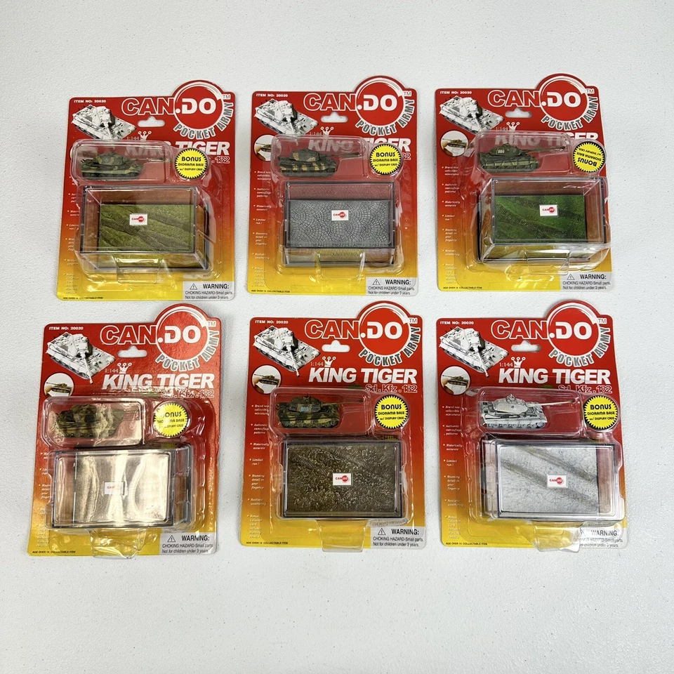 Cando Pocket Army King Tiger SD KFZ 503 Porsche Turret France 1944 1 144 MOC