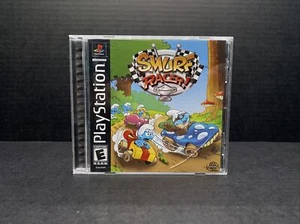 Smurf Racer Sony PlayStation 1 PS1 2001 CIB - Picture 1 of 7