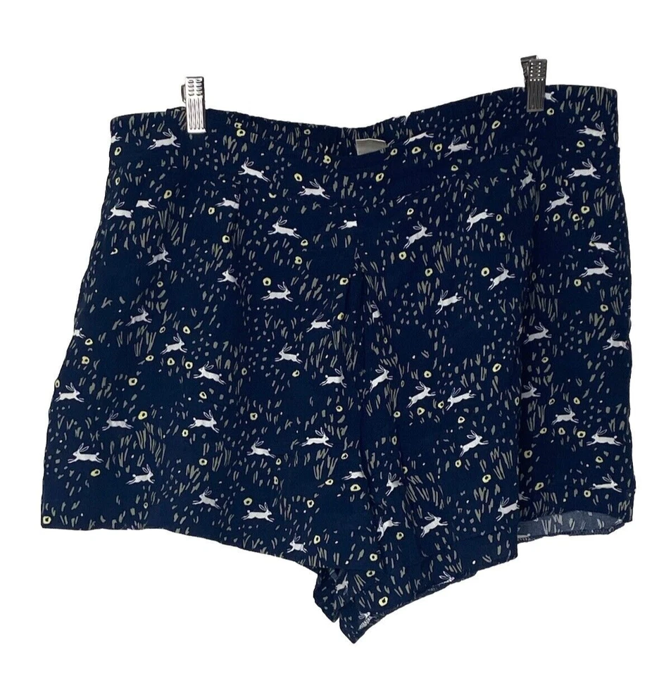 Pantalones cortos para mujer Disney Alison in Wonderland Lauren Conrad con cremallera azul talla XL Foto 1 de 4