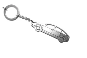 Car Keychain Fit Citroen C6 Stainless Steel Design Gift Key Ring SV - Picture 1 of 6