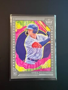 Greg Deichmann 2022 Diamond King Baseball #153 RC Gray Frame Chicago Cubs - Picture 1 of 2