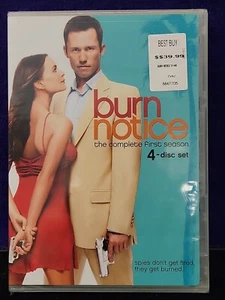 Burn Notice Complete First Season 1 One (DVD, 2009, 4-Disc Set) NEW SEAELD BOX  - Picture 1 of 2