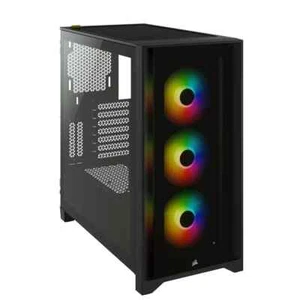 Corsair iCUE 4000X RGB Szkło hartowane Mid-Tower ATX Case — Czarne nigdy nie używane - Zdjęcie 1 z 3