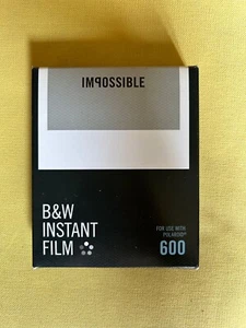 2016 Impossible Project Polaroid 600 B&W Instant Film Sealed in box - Picture 1 of 2