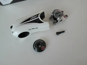 XXX Cycling Carbon Stem White 70mm X 7mm MTB Road CX 31.8 00 - Picture 1 of 5