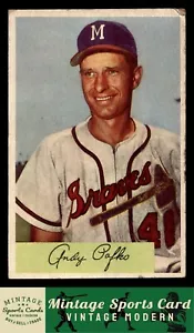 1954 Bowman - Andy Pafko - #112 Milwaukee Braves - Low Grade Filler - Picture 1 of 2