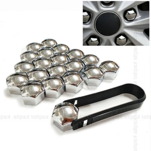 20Pcs Car Wheel Nut Caps Auto Hub Screw Cover 17mm Bolt Rims Exterior Decoration - Picture 1 of 12