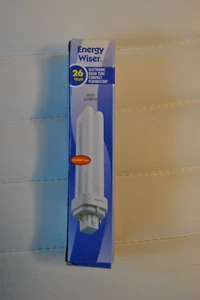 COMPACT FLUORESCENT LAMP 26W 4100K 4 PIn Price is For 22 lamps w/ Free Shipping - Picture 1 of 1
