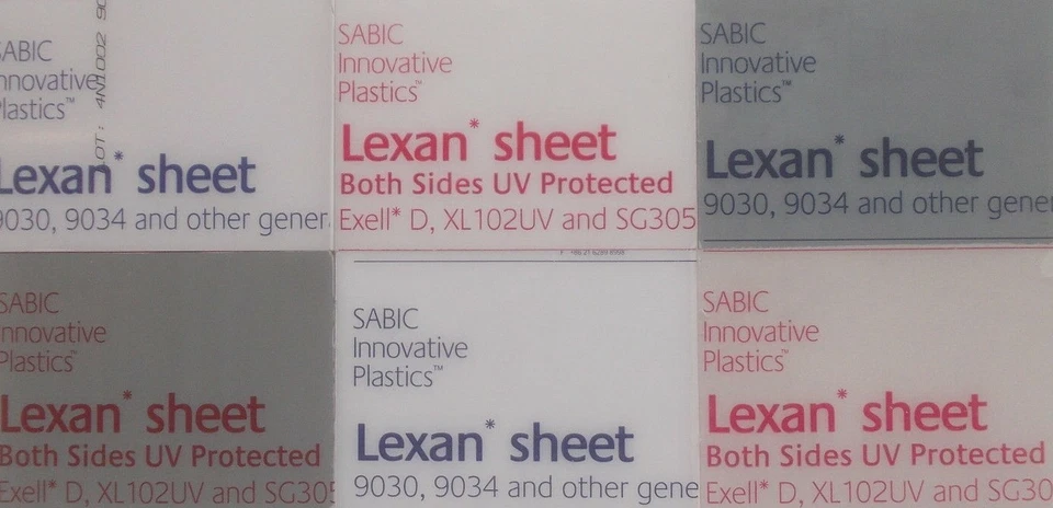 SABIC OR EQUIVALENT ALTERNATIVE 2mm A4 Lexan & Polycarbonate Sheet Virtually unbreakable glazing 297mm x 210mm