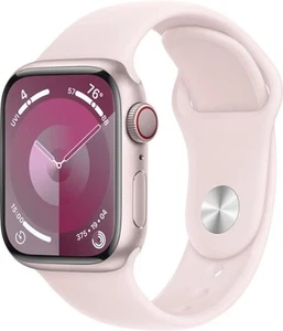 Apple Watch Series 9 41 mm (GPS + cellulaire) boîtier en aluminium - bon état - Photo 1 sur 5