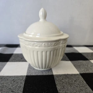 Mikasa Italienische Landschaft Zuckerdose mit Deckel Spülmaschinenfest - Bild 1 von 9