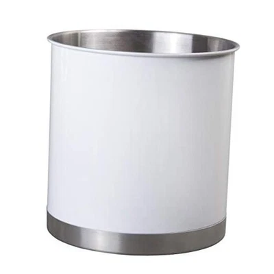  Держатель для посуды из нержавеющей стали — 7-дюймовый органайзер для инструментов для приготовления очень большой белый - Изображение 1 из 4