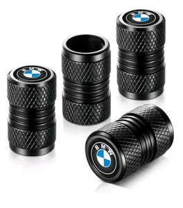 Set Of 4 Premium Metal Tyre Dust Valve Caps For All BMW Models 1 3 4 5 Series M - Picture 1 of 2