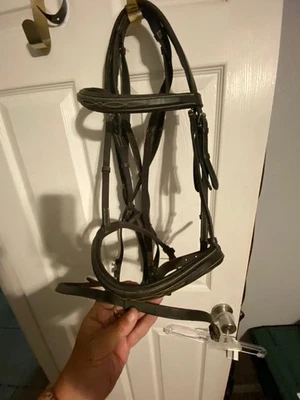 brida usada inglesa tamaño completo acolchada elegante cosida suave envío gratuito Foto 1 de 4