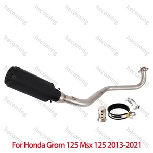 Low Mount Full Exhaust System Pipe Muffler Slip For Honda Grom Msx 125 2013-2021 - Bild 1 von 5