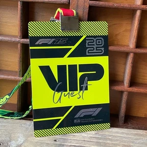 F1 Formula 1 Lanyard VIP Pass Austria 2025 VIP Weekend Pass Red Bull Guest - Picture 1 of 5