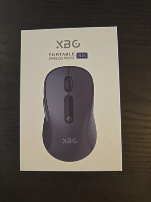 XBG B15 Pro Wireless Mouse Black Rechargeable New - Image 1 of 4