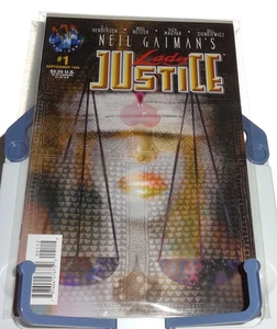 Neil Gaiman's Lady Justice #1 Sienkiewicz Variant Comic Book Bagged Boarded NEW - Picture 1 of 2