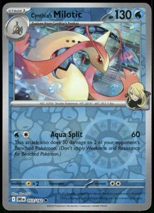 Holograma inverso Cynthia's Milotic 053/182 poco común SV10: Destined Rivals - Imagen 1 de 2