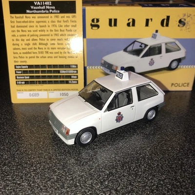 Vanguards Corgi 1:43 Vauxhall Nova Nova 1.2 Swing astro plata VA11402 Foto 1 de 4