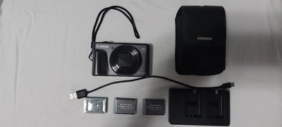 Canon PowerShot SX720 HS 20.3MP 40x Zoom Wi-Fi Compact Digital Camera BLACK mint - Image 1 of 4