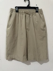 Nautica 20R Boys Khaki School Uniform Pull On Stretch Shorts - Picture 1 of 4