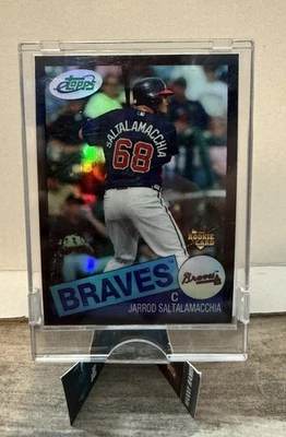 2007 eTopps - Jarrod Saltalamacchia #25 618/749 - Atlanta Braves - RC - Selado - Imagem 1 de 2