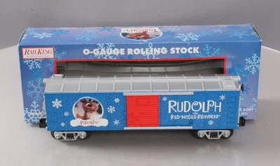 MTH 30-74359 Rudolph The Red-Nosed Reindeer Boxcar LN/Box - Image 1 of 4