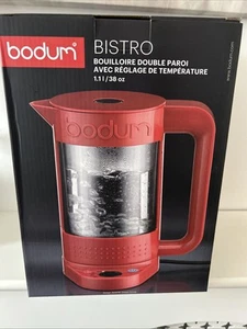 Bodum Bistro Double Wall Kettle 1.1L Red - Picture 1 of 3