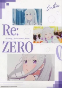 Re:ZERO -Starting Life in Another World- Emilia A3 Clear Poster Ichiban Kuji Pr - Bild 1 von 1