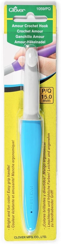 Clover 1059 Needlecraft Amour Crochet Hook 15 Mm