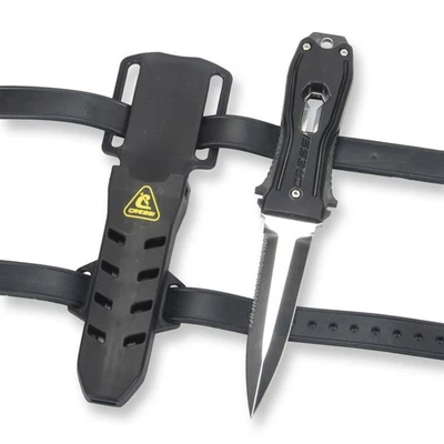 Cressi Lizard Tauchermesser - mit Schnellverschluss