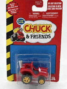 Tonka Lil Chuck & Friends Metal Red Jeep 2000 Maisto Hasbro - Picture 1 of 7