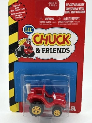 Tonka Lil Chuck & Friends Metal Red Jeep 2000 Maisto Hasbro - Image 1 of 4