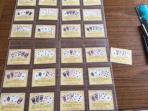COPE BROS. Tarjetas de cigarrillo ~ el juego de póquer - juego completo de 25 ~ 1936 - Imagen 1 de 8