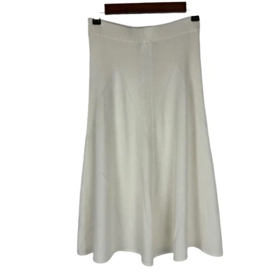 Stefanel Off White Knit Skirt Small - Image 1 of 4
