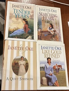 A Prairie Legacy Complete Set Janette Oke 4 Books The Tender Years Romance NEW!! - Picture 1 of 2