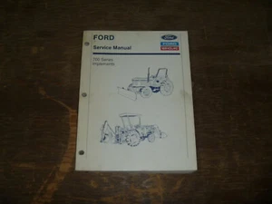 Ford New Holland 702C 780 Blades 715 Snow Blowers Shop Service Repair Manual - Picture 1 of 1