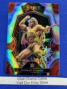2023 #142 Ultimate Warrior Panini Select WWE Legends Premier Level Silver Prizm - Picture 1 of 2