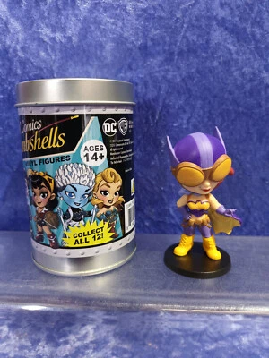 DC Comics Bombshells series 2 Vinyl  Figures 2017 Loose Batgirl with Tin - Image 1 of 3