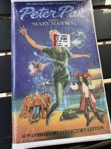 PETER PAN -STARRING MARY MARTIN - 30TH ANNIVERSARY EDITION VHS - NEW, SEALED!!! - Picture 1 of 3