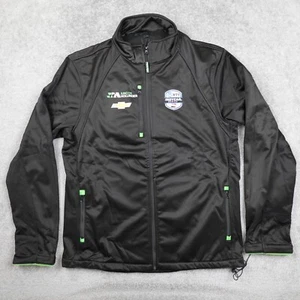 Juncos Hollinger Giacca Uomo L Nero IndyCar NTT Team Equipment Chevrolet Racing - Foto 1 di 11
