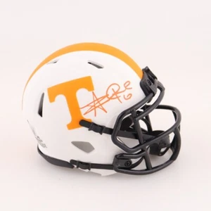 Alvin Kamara Signed Tennessee Volunteers Mini-Helmet (Beckett) Saints Running Bk - Picture 1 of 8
